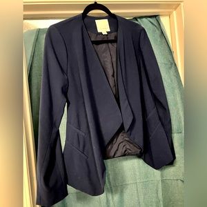 Navy suit jacket